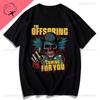 Футболка The Offspring Тур Бразилия Supercharged 2025 Панк-группа Camiseta Camisa Печатная футболка Хлопок Винтаж Круглый вырез Уличная одежда Рубашка