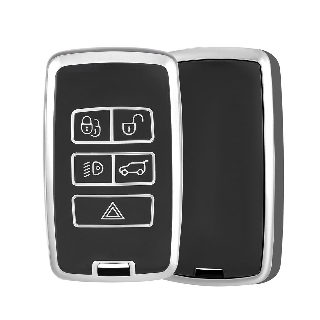 TPU Car Remote Key Case Cover For Land Rover Range Rover Sport Velar Evoque Freelander Discovery Jaguar XF XJ XJL XE  E-PACE