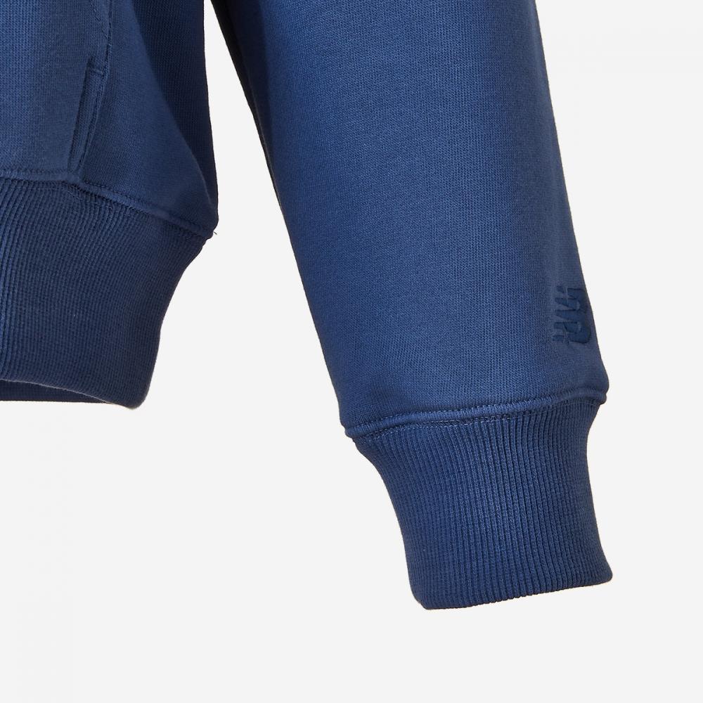 New Balance Uni Bridge Graphic Hoodie Semi Overfit Nbn0eb2823 50 Blue