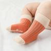 Printed Newborn Stockings Solid Color Socks New Mid Length Socks