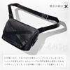 Shoulder Bag Lightweight Crossbody Bag 1680 Denier PEKE [SIMPLING] Men's (Black)