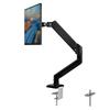 Qucover Single Monitor Compatible with Inch Gas Spring Weight Clamp and Grommet VESA Desk Mount Arm, 13-23 Monitors, Type, 2-9kg Capacity, Mounts,
