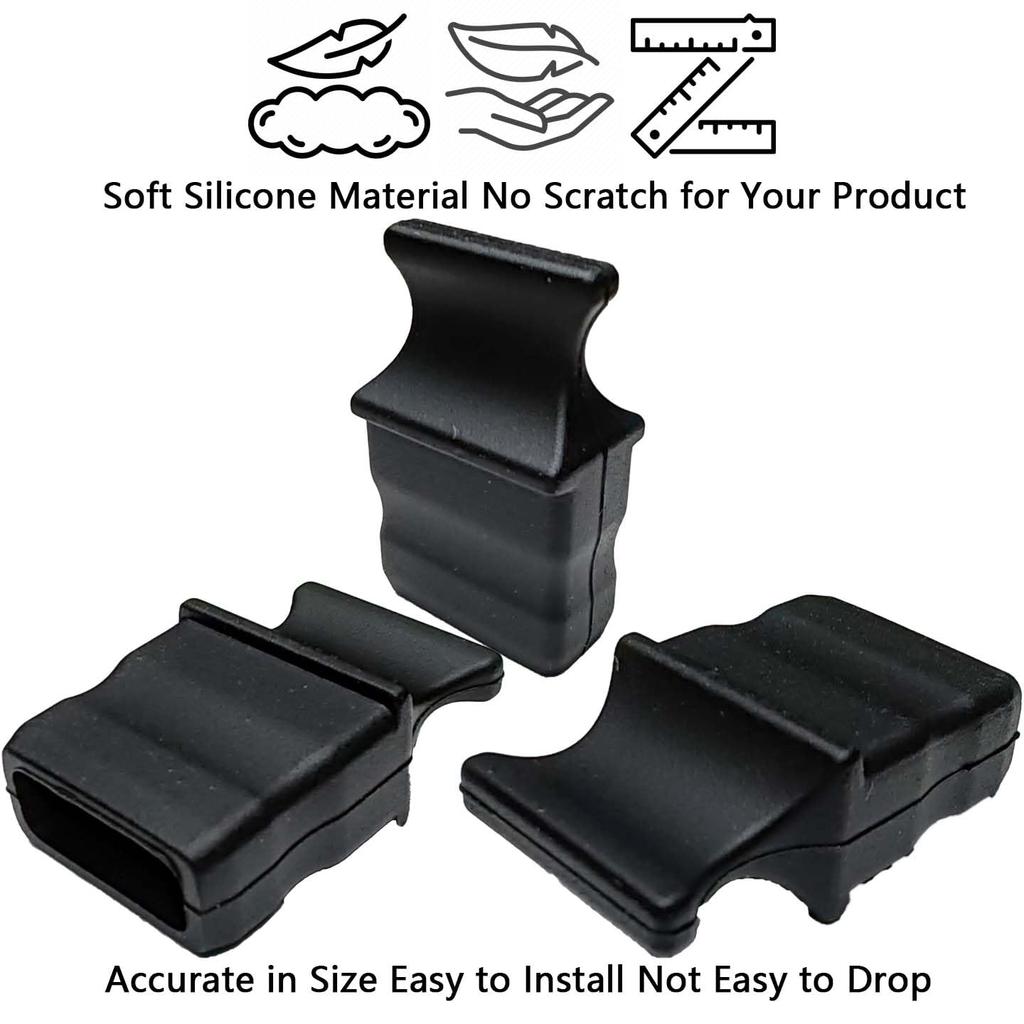 BUNGPUNG Пылезащитная крышка Защитная заглушка порта QSFP28 Подходит для открытого слота QSFP28 на сетевой интерфейсной карте Прочный мягкий силикон Тип L QSFP+ QSFP+