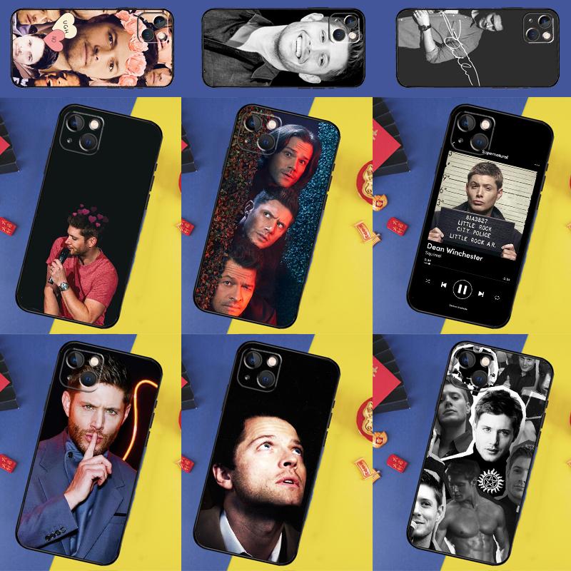 Supernatural Jensen Ackles Phone Case For iPhone 16 Pro Max 11 12 13 Mini 14 15 Pro Max XR 16e 15 16 Plus Cover Shell