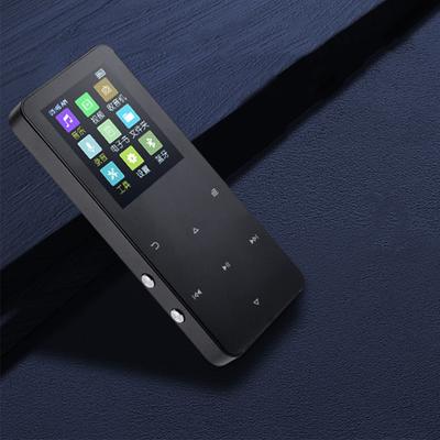 НОВЫЙ 2,0-дюймовый металлический сенсорный MP3 MP4-плеер Bluetooth 5.0 Поддержка карт, с FM, будильником, шагомером, электронной книгой, встроенным динамиком