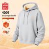 Miniso Men's Lamb Fleece Hooded Sweatshirt