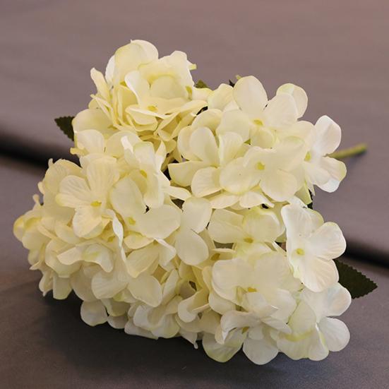 Имитация цветка, не увядающее украшение стола, искусственный шелк, красивая домашняя декоративная имитация гортензии для гостиной