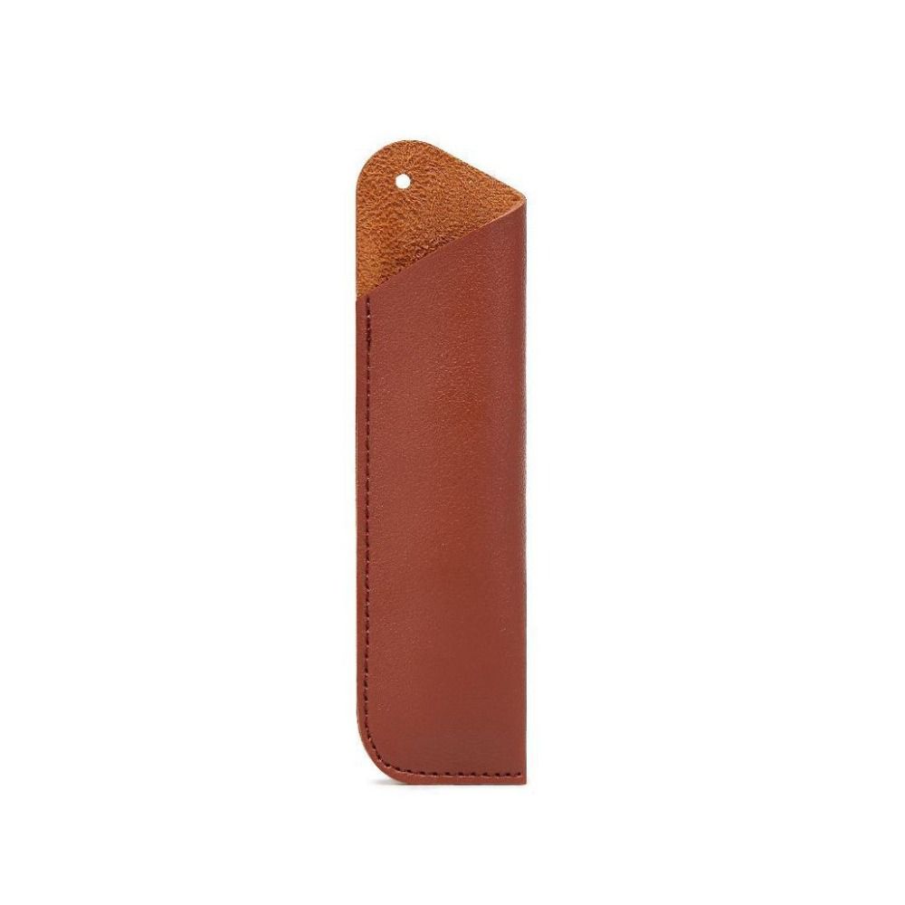 Holder Leather Pen Bag Handmade Pen Sleeve Pouch Pen Protection Cover Pen Protective Bag Scrapbook