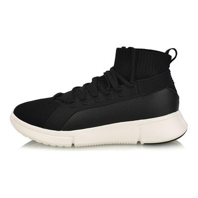 Мужские кроссовки Li Ning Wu Dao 2 WS с высоким верхом, ретро, для баскетбола, черно-белые AGBN015-2