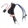 Horn Wiring Harness Relay Kit 80A 4 Pin Spst Normally Open Speaker Wiring Harness Relay Kit for Car Truck SUV RV ATV