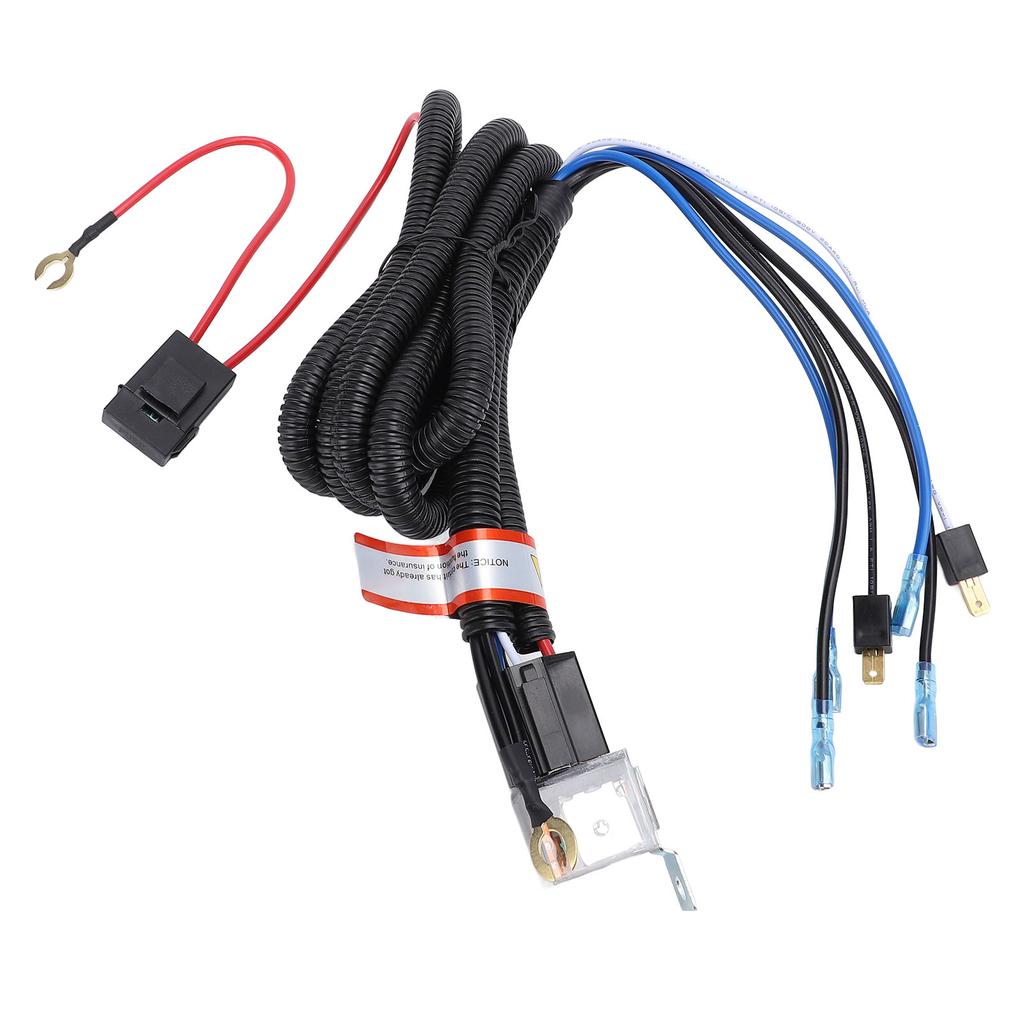 Horn Wiring Harness Relay Kit 80A 4 Pin Spst Normally Open Speaker Wiring Harness Relay Kit for Car Truck SUV RV ATV
