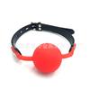 Мужской Женский Красный Шар Большой 5 см Силиконовый Рот Шарик Затычка для Рота Мягкий Резиновый Рот Хомут Кляп Секс Вечеринка Реквизит БДСМ Пара Секс