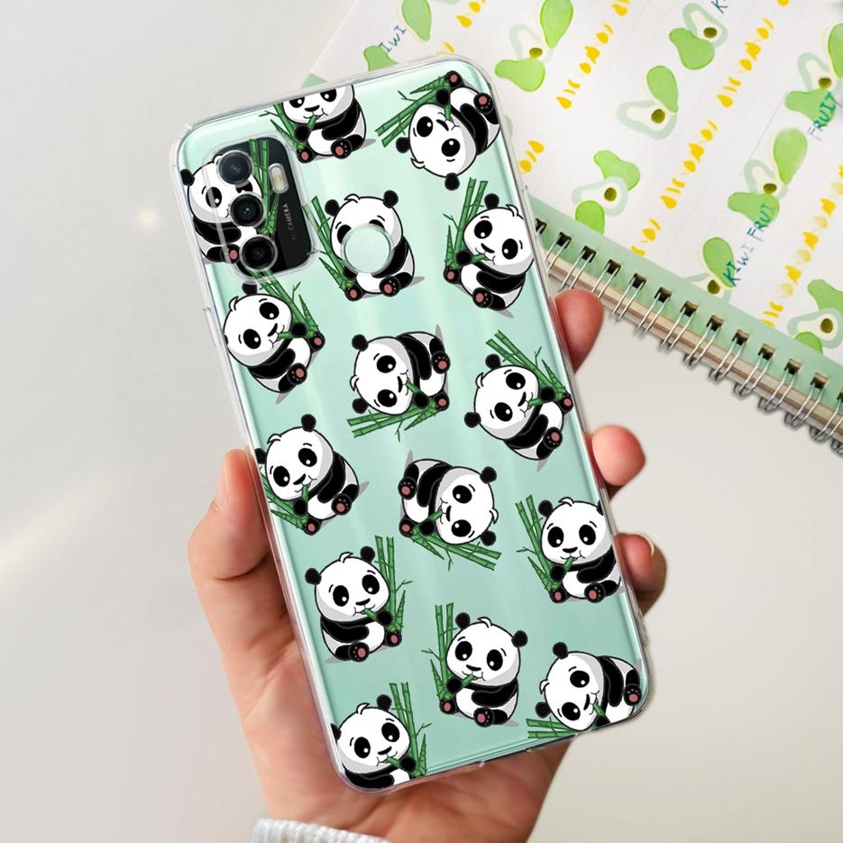 Для Oppo A53 Чехол Oppo A53s CPH2139 Стильный Расписной Чехол Прозрачный Силиконовый Чехол для Телефона Для Oppo A53 A 53 s OppoA53 Мягкие Fundas Capa