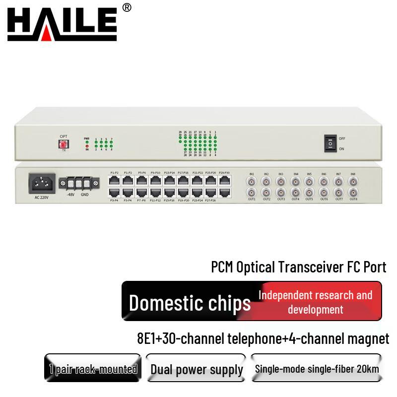 HAILE Multi-Service PCM Optical Transceiver