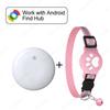 Bluetooth GPS Tracker Woeks with Google Find My (Android Only) Waterproof Smart Tracker Tag With Adjustable Collar for Cats Pet 5