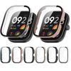 Закаленное стекло + чехол для часов Redmi Watch 4/Watch 3, защитная пленка для экрана Redmi Watch 4, чехол-бампер, аксессуары