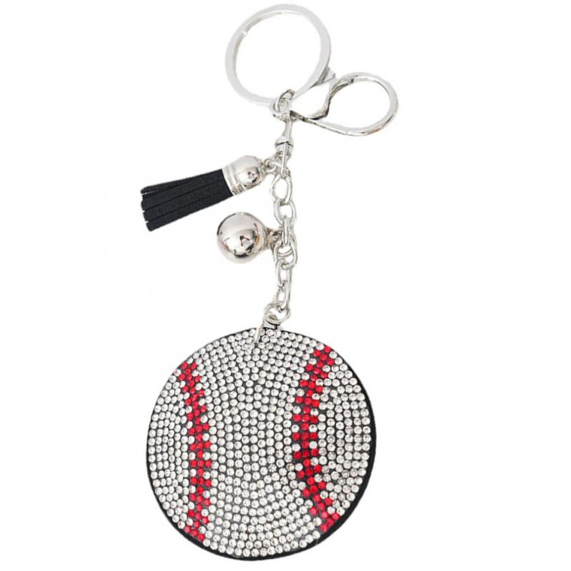 2er Set Sportball-Schlüsselanhänger, kreatives Geschenk für Sportpartys, Mini-Sportball-Rucksackanhänger