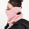 Neck Warmer Windproof Plush Winter Neck Mask Women Scarf Cycling Face Scarf Neck Tube Scarf