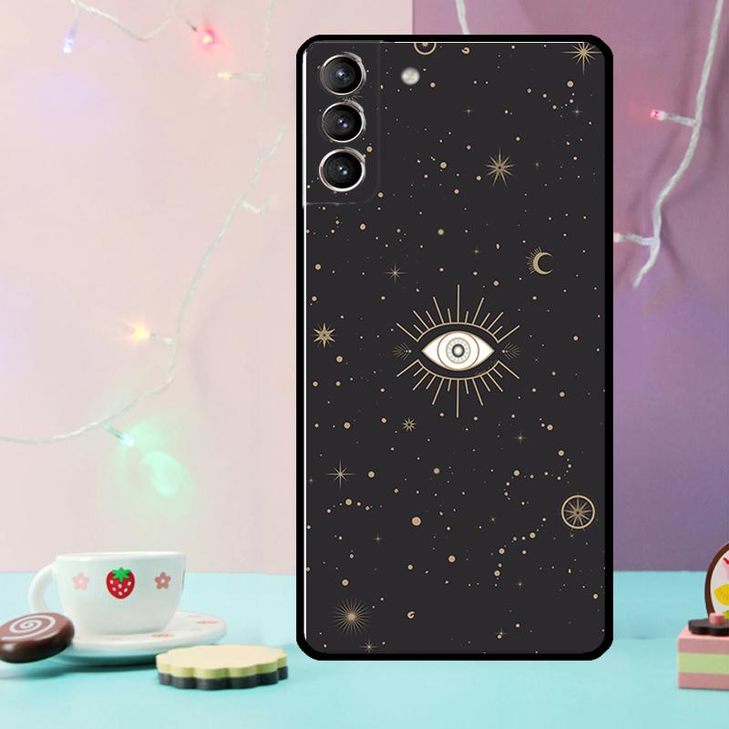 Чехол для телефона с защитой от сглаза и Хамсой для Samsung Galaxy S25 Ultra S20 S21 S22 S23 S24 Ultra Plus S9 S10 S25 FE