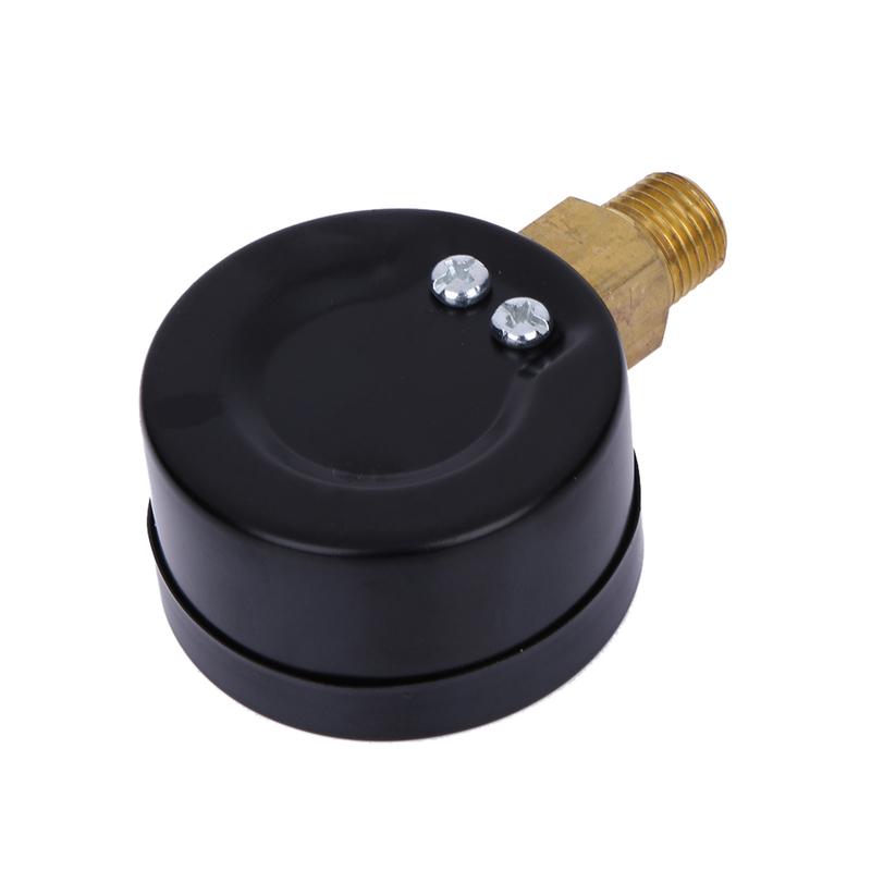 0-100 PSI Hydraulic Tester Manometer 50mm Dial Face Water Pressure Gauge Vacuum Pressure Gauge for Air Water Oil Gas Measurement