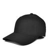 FLEXFIT Flexfit Twill Cap Hat for Men and Women Deep Deep (Black/Black)