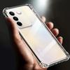 S 16 V 27 Thickened Airbag Shockproof Clear Soft Tpu Phone Case For Vivo V27 Case 5G Transparent Back Cover S16 Pro Funda Cases