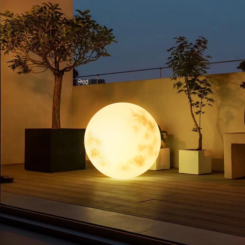 HEIXIE Outdoor Moon Garden Lamp