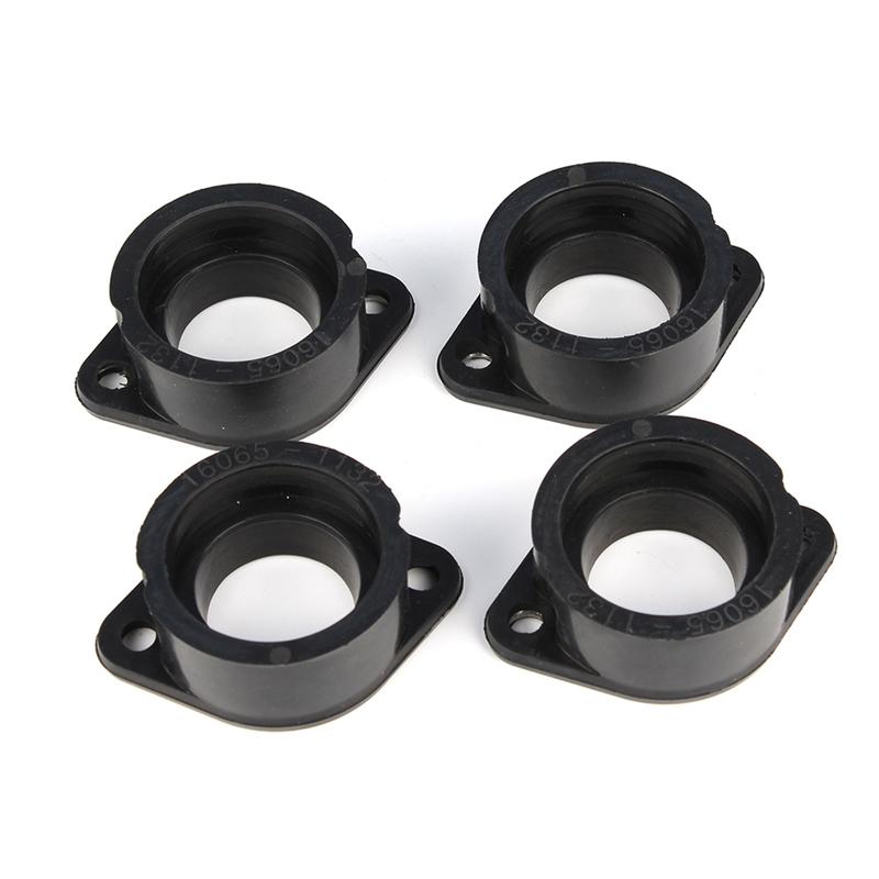 KZ650 Motorcycle Rubber Carburetor Intake Manifold Boot Joint for Kawasaki KZ650 H2 H3 CSR 1982-1983 & KZ750 ZX750
