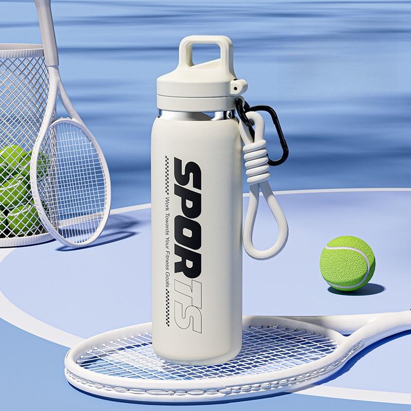 Insulated Cup Outdoor Cycling Sports Water Bottle Portable Handheld Car Cup