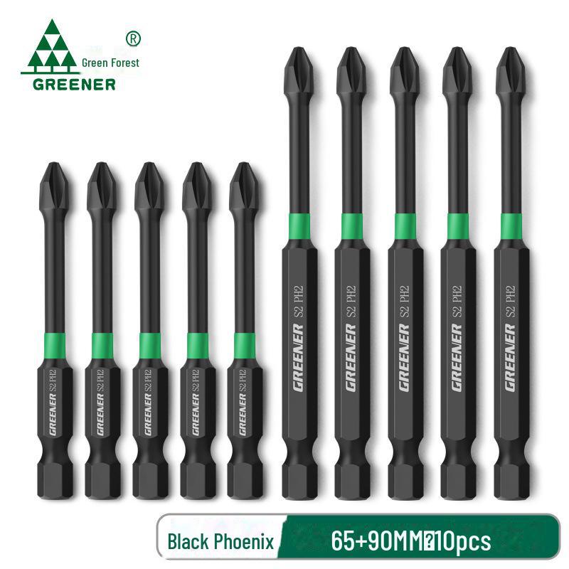 Высокопрочный магнитный набор ручной дрели крестового типа Green Forest с битами для отвертки немецкого производства