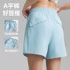 Sports Shorts Anti-light Yoga Shorts 2025 Summer New Quick-drying Women's Loose Pockets Fitness Pants