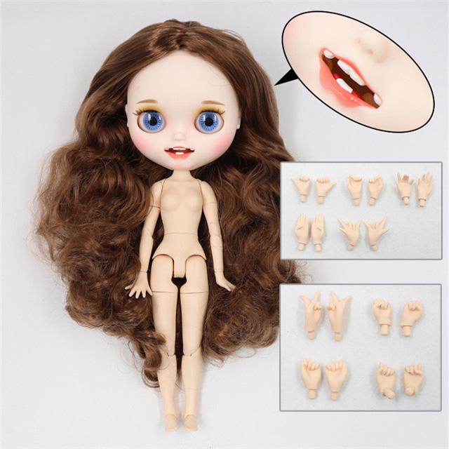 ICY DBS Blyth кукла bjd игрушка шарнирное тело белая кожа кукла на заказ матовое лицо 30 см игрушка подарок ребенку