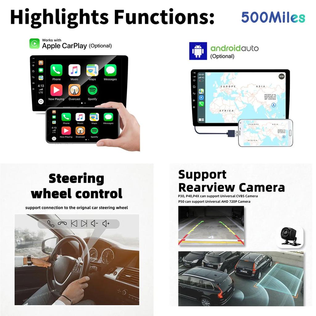 Для Kia Borrego Mohave 2008 - 2016 2 Din Android Радио Стерео Головное Устройство Авторадио GPS Навигация Carplay Авто Мультимедиа