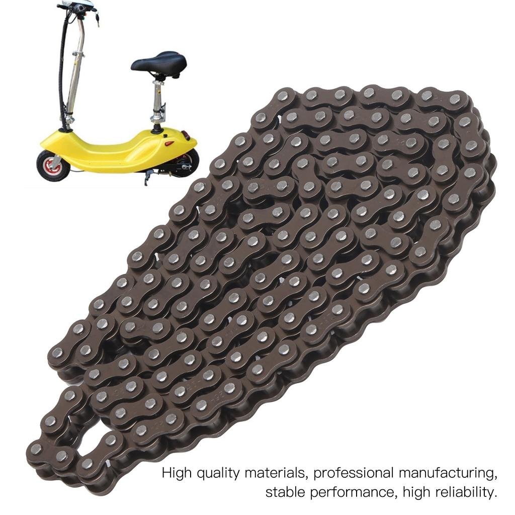 25H 124 звеньев цепи сверхмощные запасные части стальной цепи для электрического скутера