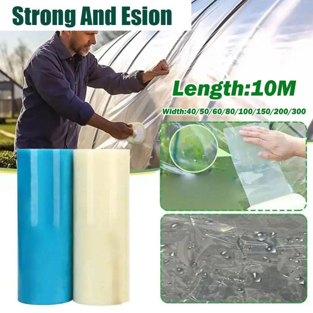UV Resistant Greenhouse Repair Patch Transparent Greenhouse Cover New Film Repair Tape
