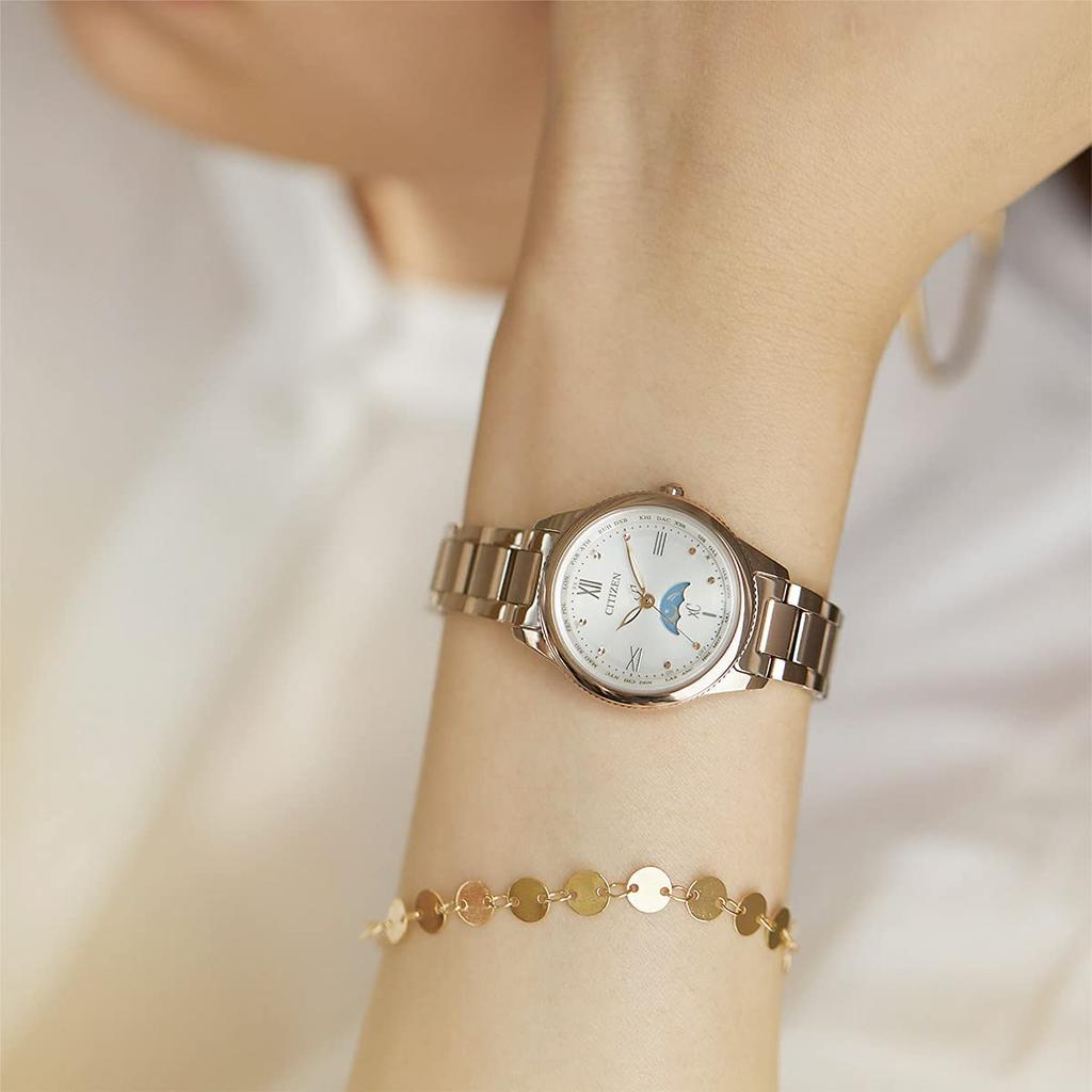 [CITIZEN] Watch Cross Sea xC (daichi Collection) EE1004-57A (Photovoltaic Eco-Drive Radio WatchDaily Life WaterproofLadiesPink) Citizen Radio Solar