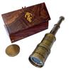 Working Telescope, Engraved Spyglass, Pirate Telescope, Gift For Dad, Gift For Husband, Son Gift, Gift For Him