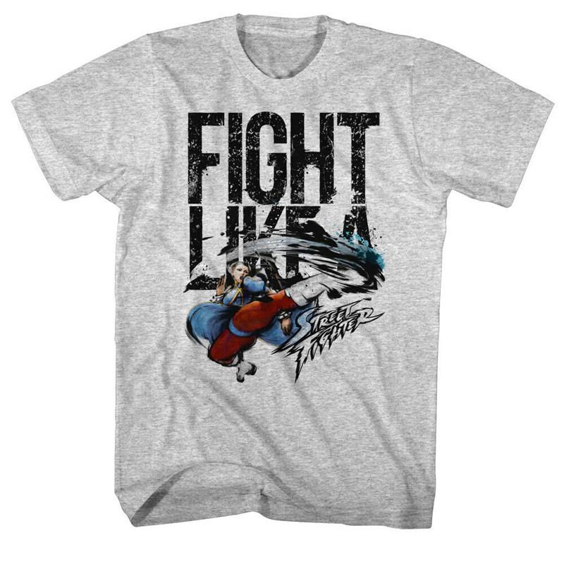 Fit Summer Street Fighter (1990s) Champion Street Fighter Video Game Character Printable Unisexs ShortSleeved TShirt