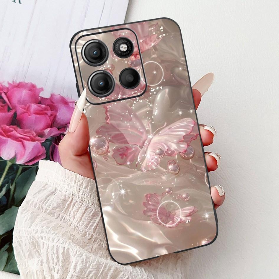 Силиконовый чехол для Motorola Moto G15 G75 2024 Cover Милый Панда Лев Ударопрочный ТПУ Чехлы для телефона Для MotoG15 MotoG75 G 75 G 15 Etui