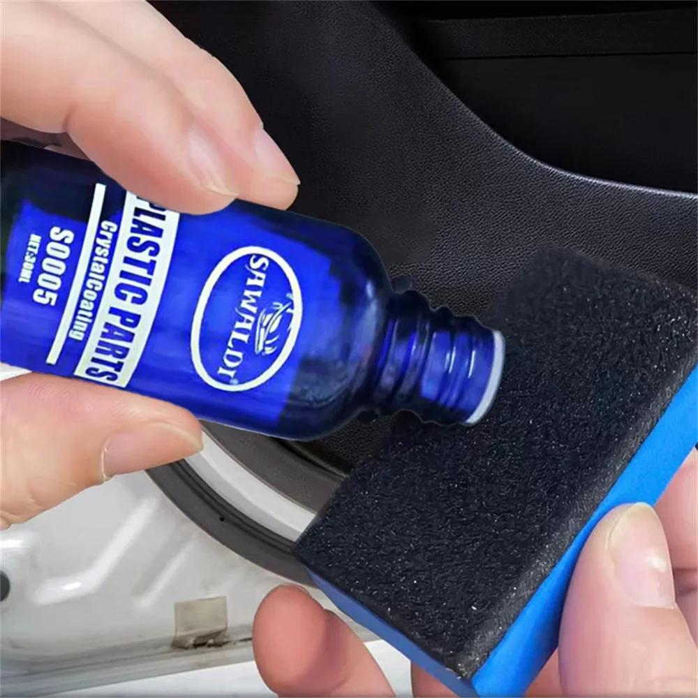 Plastic Restorer Back To Black Gloss Car Cleaning Products Auto Polish And Repair Coating Renovator For Car Detailing