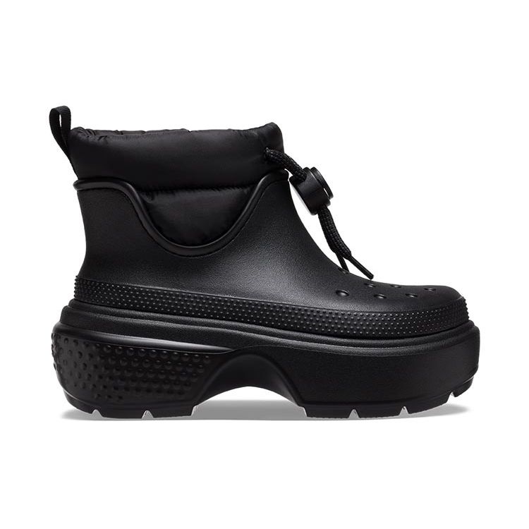 Crocs Черные женские кроссовки Stomp Puff Boot 209324-001