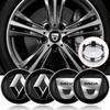 4Pcs Car Wheel Center Hub Cap Car Rims Dust-proof Cover Hubcaps For Dacia Megane 2 Duster Logan Captur Clio Laguna 3 Fluence