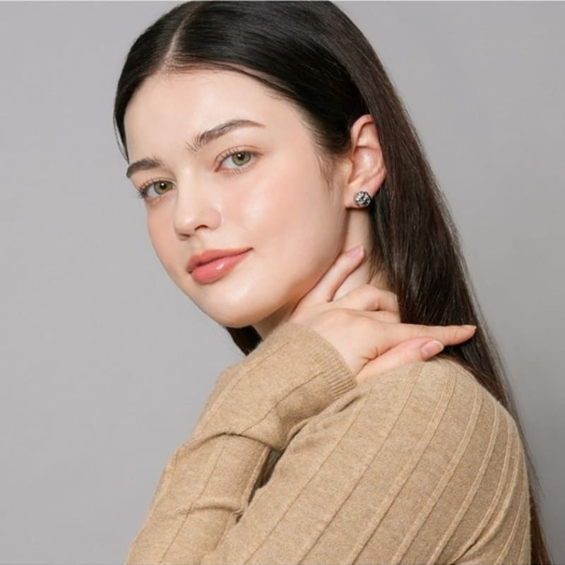 Серьги-пусеты Dana Burton Classic Love