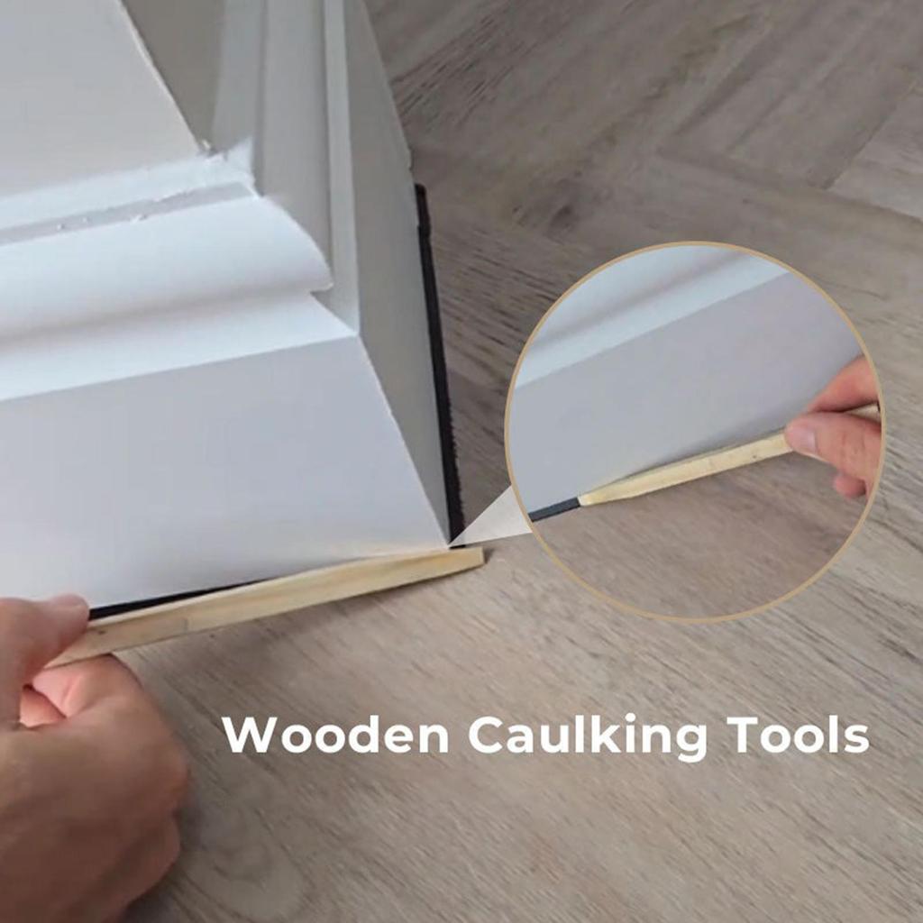 Caulking Tools Finishing 5 Pieces Caulk Finishing Tool Portable Ergonomic Sealant Applicator for Wood Projects Wall Window Home