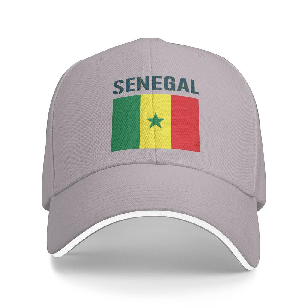 Sun Baseball Cap Senegal Flag Print Trucker Hat Hot Sale Stylish Hiking Fishing Snapback Cap