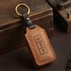Leather Car Key Case Cover for Mitsubishi Outlander 2015 2017 Xpander Triton ASX LANCER Pajero Sport 3 2020G Eclipse Cross L200