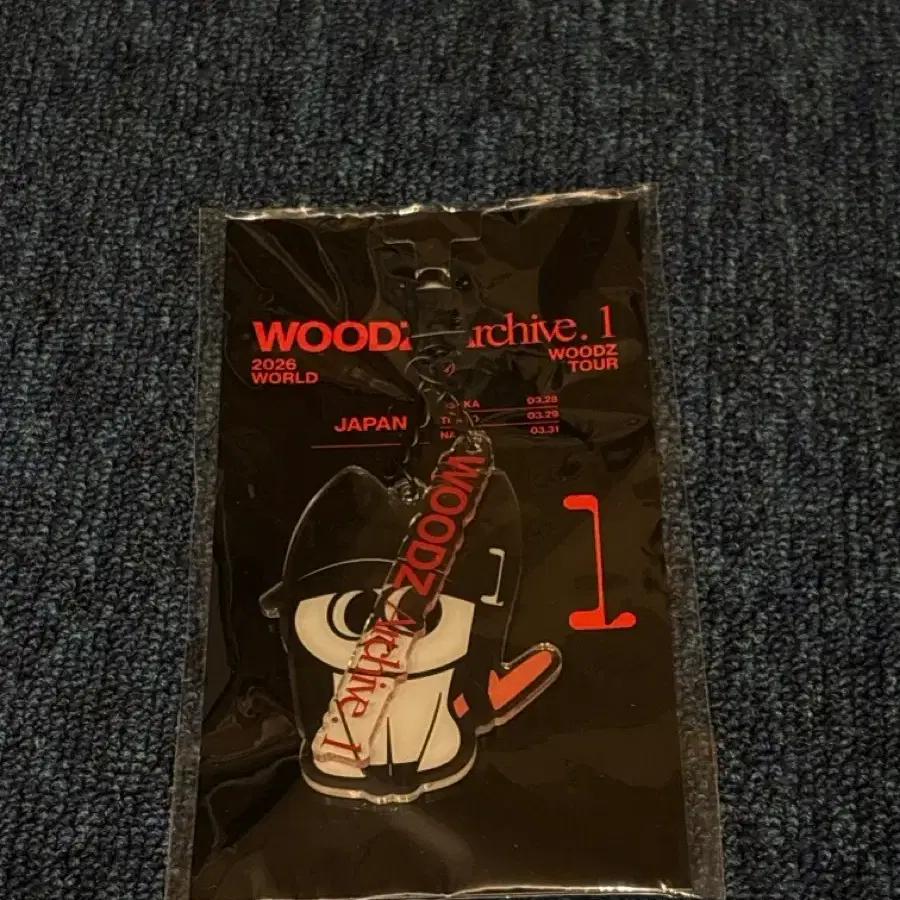 woodz Cho Seung-yeon archive.1 World Tour Japan Limited Edition MD Moody Keyring
