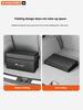 ECLD4 For Mercedes-Benz R Class Car Trunk Foldable Storage Box Multi-Purpose Storage Organizer Bag Large-Capacity Stowing Tidying Bag