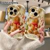 Phone Case: 2D Flat Design, Suitable for iPhone 18, 17, 16, 15, 14, 13 Pro Protective Case, Standing Gingerbread Man, Perfect Christmas and Halloween