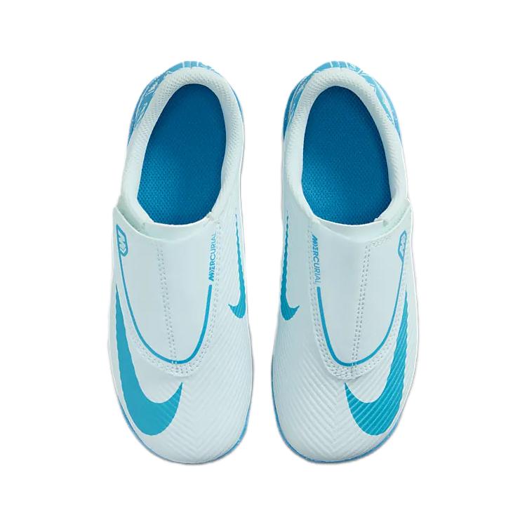 Nike Mercurial Vapor 16 Мягкие Удобные Нескользящие Прочные Низкие Футбольные Бутсы Детские кроссовки Синие FQ8290-400